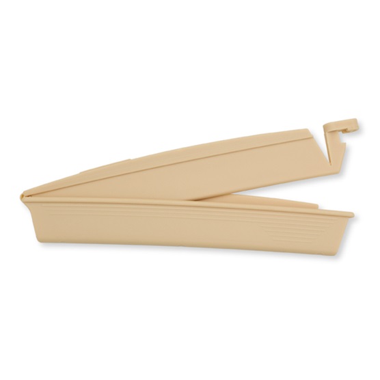 Drainable pouch clamp outlet